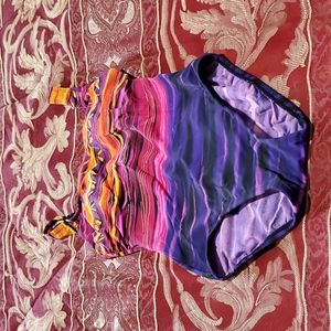 One piece bathing suit